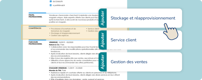 Zoom Sur La Section Compétences Dun Curriculum