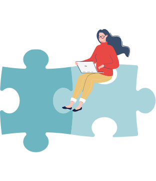 profil personnel CV puzzle